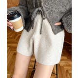 ショート丈ニットパンツ | moment+ | 詳細画像15