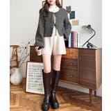 ショート丈ニットパンツ | moment+ | 詳細画像17