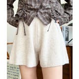 ショート丈ニットパンツ | moment+ | 詳細画像2