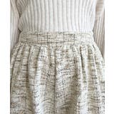 カラーツイードバルーンミニキュロット | moment+ | 詳細画像23 