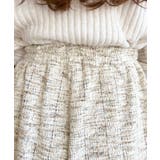 カラーツイードバルーンミニキュロット | moment+ | 詳細画像26 