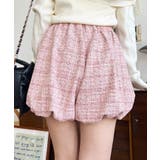 カラーツイードバルーンミニキュロット | moment+ | 詳細画像30 