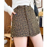 レオパード柄ラップ風ショートパンツ | moment+ | 詳細画像24