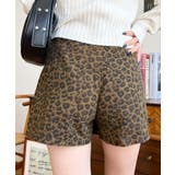 レオパード柄ラップ風ショートパンツ | moment+ | 詳細画像27