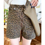 レオパード柄ラップ風ショートパンツ | moment+ | 詳細画像37