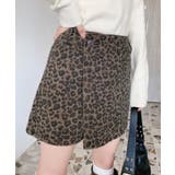 レオパード柄ラップ風ショートパンツ | moment+ | 詳細画像40