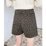 レオパード柄ラップ風ショートパンツ | moment+ | 詳細画像41