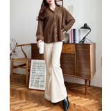 コーデュロイフレアパンツ | moment+ | 詳細画像8