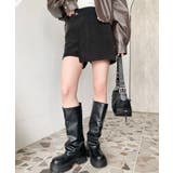 ラップ風コーデュロイショートパンツ | moment+ | 詳細画像11 