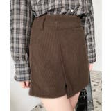 ラップ風コーデュロイショートパンツ | moment+ | 詳細画像14 