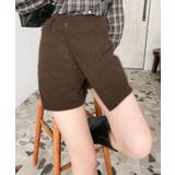 ラップ風コーデュロイショートパンツ | moment+ | 詳細画像15 