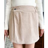 ラップ風コーデュロイショートパンツ | moment+ | 詳細画像25 