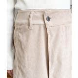 ラップ風コーデュロイショートパンツ | moment+ | 詳細画像28 