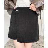 ラップ風コーデュロイショートパンツ | moment+ | 詳細画像8 