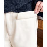 微起毛ウールライク金ボタンフラップショートパンツ | moment+ | 詳細画像10 