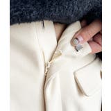 微起毛ウールライク金ボタンフラップショートパンツ | moment+ | 詳細画像13 