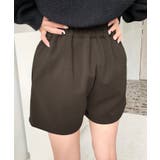 微起毛ウールライク金ボタンフラップショートパンツ | moment+ | 詳細画像15 