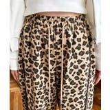 サイドレース切替レオパードスウェットパンツ | moment+ | 詳細画像20 