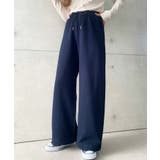 裏毛ストレートスウェットパンツ 綿100%ヘビーウェイト | moment+ | 詳細画像12 