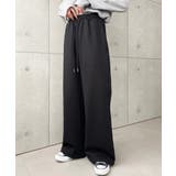 裏毛ストレートスウェットパンツ 綿100%ヘビーウェイト | moment+ | 詳細画像18 