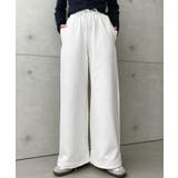 裏毛ストレートスウェットパンツ 綿100%ヘビーウェイト | moment+ | 詳細画像2 