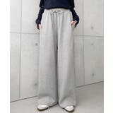 裏毛ストレートスウェットパンツ 綿100%ヘビーウェイト | moment+ | 詳細画像21 