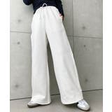 裏毛ストレートスウェットパンツ 綿100%ヘビーウェイト | moment+ | 詳細画像3 