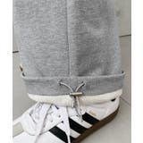 裏毛ストレートスウェットパンツ 綿100%ヘビーウェイト | moment+ | 詳細画像30 