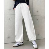 裏毛ストレートスウェットパンツ 綿100%ヘビーウェイト | moment+ | 詳細画像5 