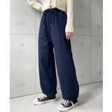 裏毛ストレートスウェットパンツ 綿100%ヘビーウェイト | moment+ | 詳細画像7 