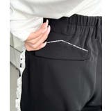 サイドレースハイウエストツータックセミワイドスラックスパンツ | moment+ | 詳細画像26 