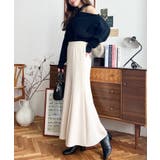 カットジョーゼットマーメイドフレアスカート | moment+ | 詳細画像11 