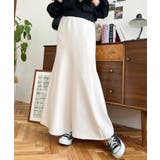 カットジョーゼットマーメイドフレアスカート | moment+ | 詳細画像14 