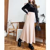 カットジョーゼットマーメイドフレアスカート | moment+ | 詳細画像17 