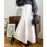 カットジョーゼットマーメイドフレアスカート | moment+ | 詳細画像2 