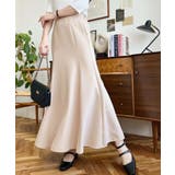 カットジョーゼットマーメイドフレアスカート | moment+ | 詳細画像21 