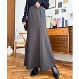 カットジョーゼットマーメイドフレアスカート | moment+ | 詳細画像24 