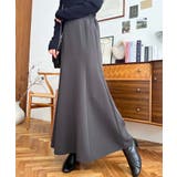 カットジョーゼットマーメイドフレアスカート | moment+ | 詳細画像25 