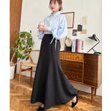 カットジョーゼットマーメイドフレアスカート | moment+ | 詳細画像42 