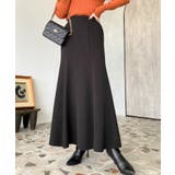 カットジョーゼットマーメイドフレアスカート | moment+ | 詳細画像43 