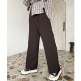 カットジョーゼットセンタープレスハイウエストツータックセミワイドスラックスパンツ | moment+ | 詳細画像42 