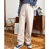 デニム＆ツイルストレートパンツ | moment+ | 詳細画像13 