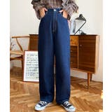 デニム＆ツイルストレートパンツ | moment+ | 詳細画像30 