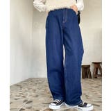 デニム＆ツイルストレートパンツ | moment+ | 詳細画像37 