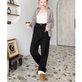 デニム＆ツイルストレートパンツ | moment+ | 詳細画像50 