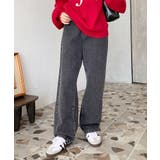 デニム＆ツイルストレートパンツ | moment+ | 詳細画像55 