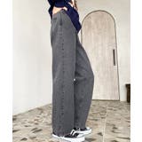 デニム＆ツイルストレートパンツ | moment+ | 詳細画像58 