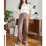 デニム＆ツイルストレートパンツ | moment+ | 詳細画像76 