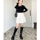 スリットレイヤードスカパン | moment+ | 詳細画像5 