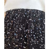 スパンコールベロアミニスカート | moment+ | 詳細画像22 